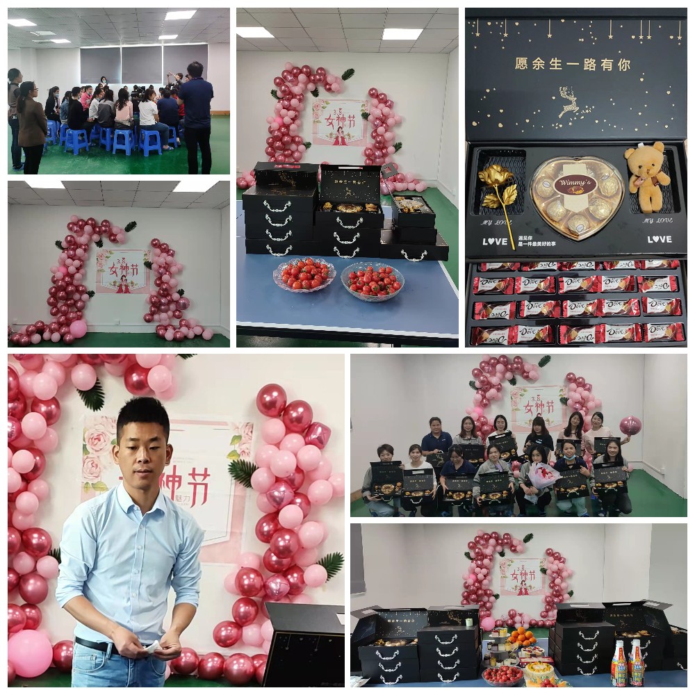 實(shí)佳電子柔性線路板制造工廠舉辦溫馨“三八”婦女節(jié)慶?；顒樱戮疵恳晃弧芭瘛?/></p><p><br/></p><p style=